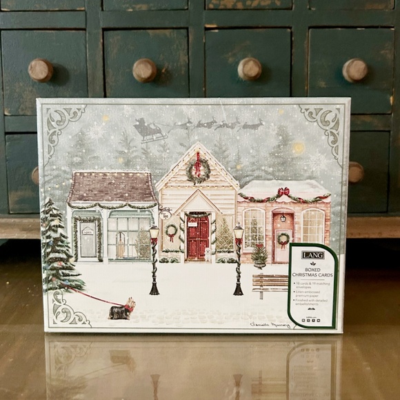 *BRAND NEW LANG "It's Christmas" Boxed Christmas Cards - Picture 1 of 5